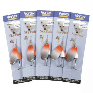 Блесна вращ. SKYFISH "Vortex" №4, арт. Northern Lights №4-1,BFNL4-OPU